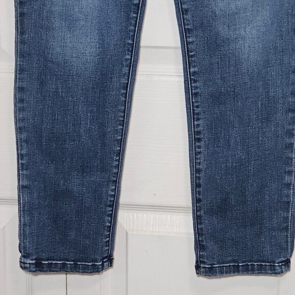Democracy‎ "Ab"solution Distressed Denim Jeans 6 Blue Casual Stretch - Picture 4 of 7